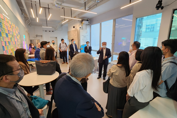Andrew Young, Associate Director (Innovation) of Sino Group, answers questions from members on how to foster a culture of innovation in their company. 